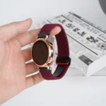 22mm Magnetic Buckle Braided Watch Band - Image 5