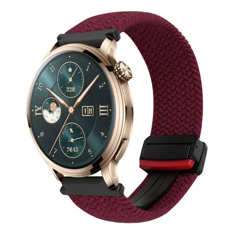 22mm Magnetic Buckle Braided Watch Band
