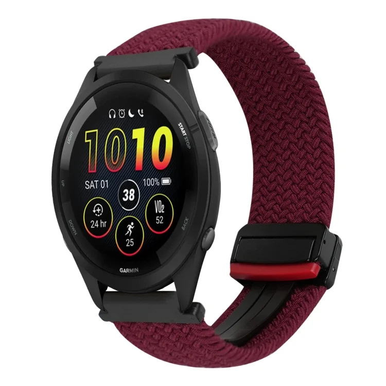22mm Magnetic Buckle Braided Watch Band