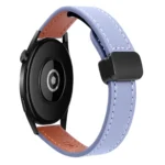 Small Waist 22mm Magnetic Microfiber Leather Watch Band
