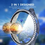 ENKAY Hat-Prince Blink Full Coverage PC + Tempered Glass Film Integrated Watch Case - Image 5