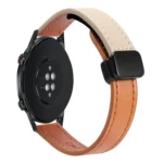 22mm Slim Magnetic Buckle Microfiber Leather Watch Band