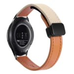 22mm Slim Magnetic Buckle Microfiber Leather Watch Band