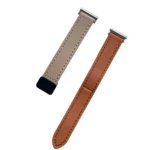 22mm Slim Magnetic Buckle Microfiber Leather Watch Band - Image 4