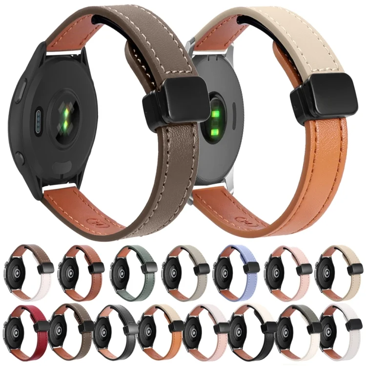 SYA0026568_B2.webp 22mm Slim Magnetic Buckle Microfiber Leather Watch Band - Image 3