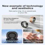 R03 SIZE 8 Smart Ring, Support Heart Rate / Blood Oxygen / Sleep / Multiple Sports Modes - Image 3