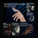 R18 SIZE 12 Smart Ring, Support Heart Rate / Blood Oxygen / Sleep / Multiple Sports Modes - Image 4
