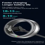 R18 SIZE 12 Smart Ring, Support Heart Rate / Blood Oxygen / Sleep / Multiple Sports Modes - Image 6