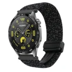 For Huawei Watch GT 4 41mm 18mm Magnetic Buckle Braided Watch Band