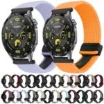 For Huawei Watch GT 4 41mm 18mm Magnetic Buckle Braided Watch Band - Image 2