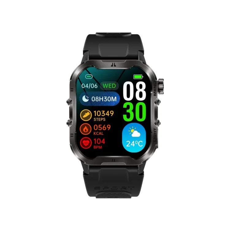 SYA002661601A_3.webp T26 1.96 inch Color Screen Smart Watch, Support Bluetooth Call / Health Monitoring - Image 10
