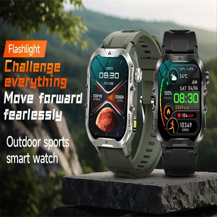 SYA0026616_B1.webp T26 1.96 inch Color Screen Smart Watch, Support Bluetooth Call / Health Monitoring - Image 2