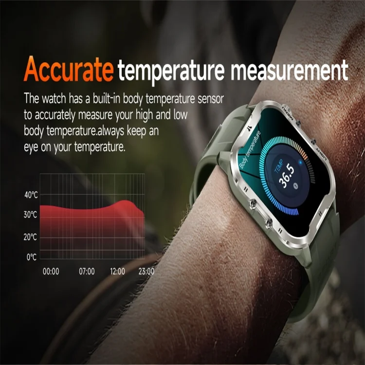 SYA0026616_B5.webp T26 1.96 inch Color Screen Smart Watch, Support Bluetooth Call / Health Monitoring - Image 6