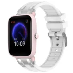 20mm Quick Release Silver Buckle Royal Silicone Watch Band