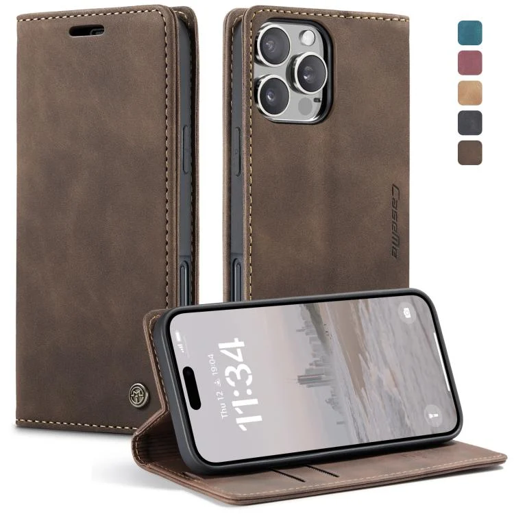 SYA002669001A.webp CaseMe 013 Multifunctional Horizontal Flip Leather Phone Case, For iPhone 16 Pro Max, For iPhone 16 Pro, For iPhone 16 Plus, For iPhone 16 - Image 1