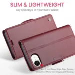 CaseMe 023 Butterfly Buckle Litchi Texture RFID Anti-theft Leather Phone Case, For iPhone 16e, For iPhone 16 Pro Max, For iPhone 16 Pro - Image 5