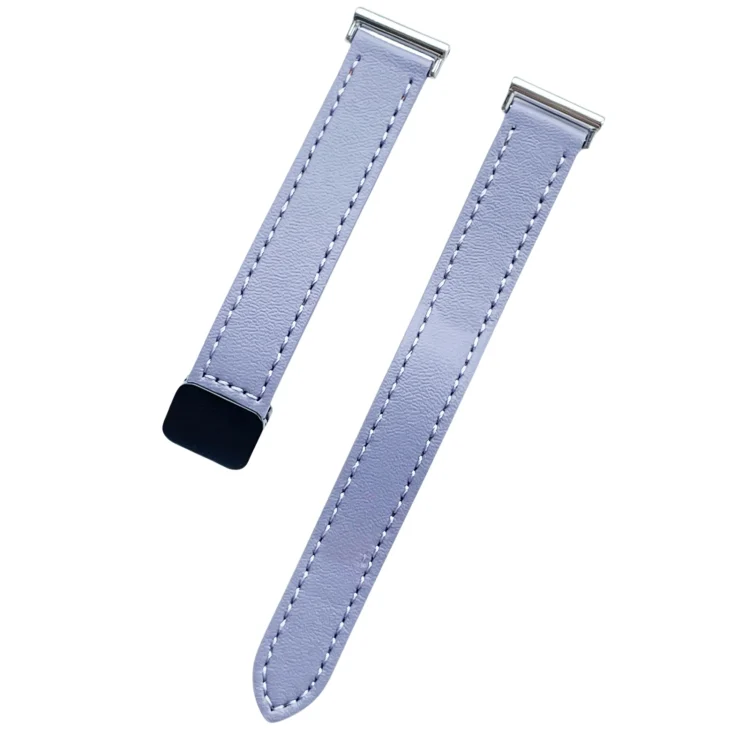 SYA002672114A_1.webp Slim Magnetic Buckle 20mm Microfiber Leather Watch Band - Image 4