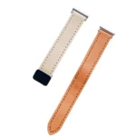 Slim Magnetic Buckle 20mm Microfiber Leather Watch Band - Image 4