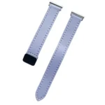 Slim Magnetic Buckle 20mm Microfiber Leather Watch Band - Image 4