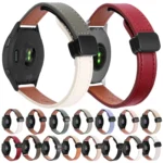 18mm Slim Magnetic Buckle Microfiber Leather Watch Band - Image 2