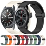 Window Blind Magnetic Buckle 22mm Silicone Watch Band - Image 2