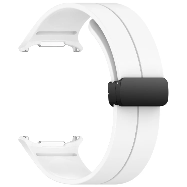 SYA002675901A_2.webp For Samsung Galaxy Watch Ultra 47mm Groove Style Folding Magnetic Buckle Silicone Watch Band - Image 9