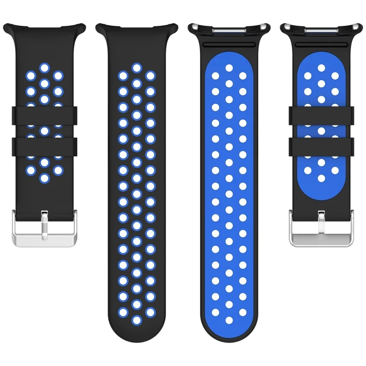 SYA0026764_B5.webp For Samsung Galaxy Watch Ultra 47mm Holes Style Metal Connector Two Color Silicone Watch Band - Image 6