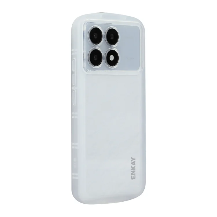 ENKAY Hat-Prince Translucent Matte TPU Shockproof Phone Case, For Redmi K70 Ultra, For Redmi K70E, For Redmi Note 13R Pro, For Xiaomi 14 Pro, For Xiaomi 14, For Redmi Note 13 5G...