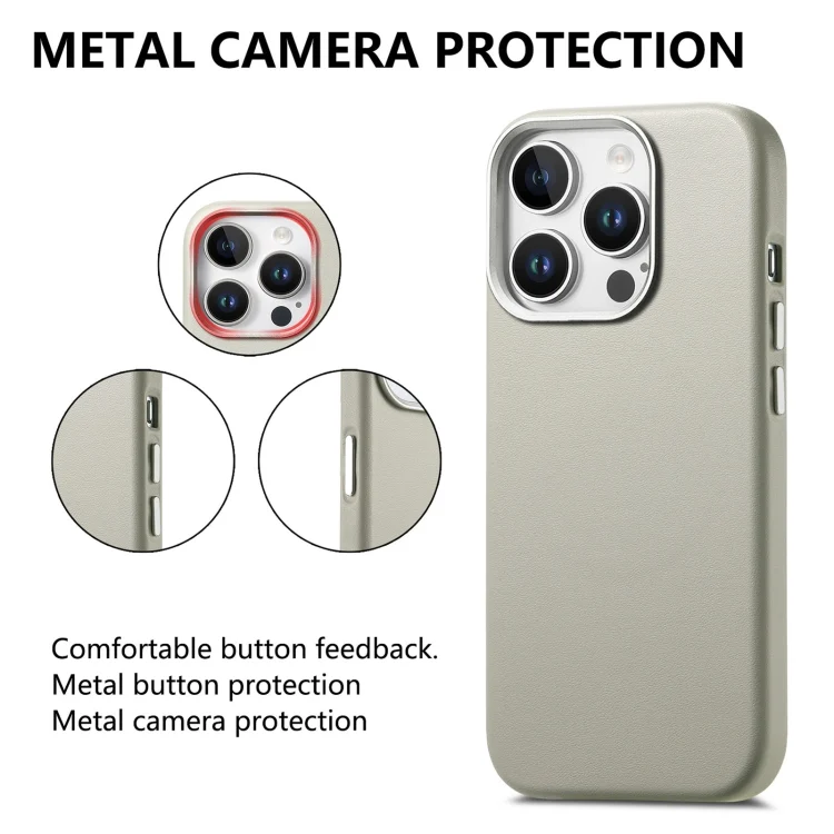SYA002680410A_1.webp Electroplated Metal Button MagSafe Phone Case, For iPhone 14 Pro, For iPhone 14 Pro Max - Image 2