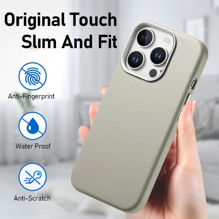 SYA002680410A_5.webp Electroplated Metal Button MagSafe Phone Case, For iPhone 14 Pro, For iPhone 14 Pro Max - Image 6