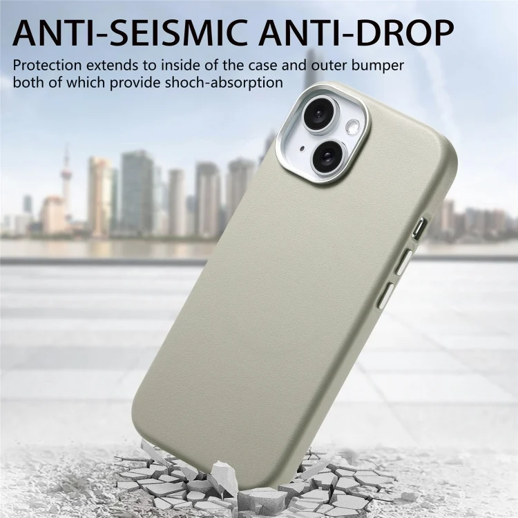 SYA002680411A_2.webp Electroplated Metal Button MagSafe Phone Case, For iPhone 14 Plus, For iPhone 14 - Image 3