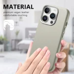 Electroplated Metal Button MagSafe Phone Case, For iPhone 13 Pro Max, For iPhone 13 Pro - Image 4