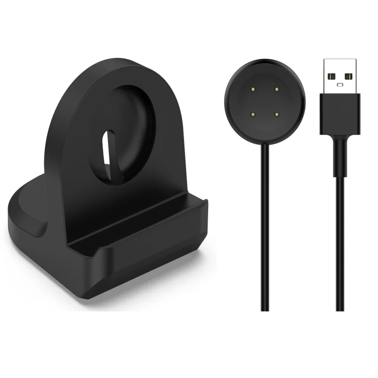 For Google Pixel Watch 3 41 / 45mm Smart Watch Silicone Charging Holder with Charging Cable