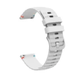 Wavy Dotted Stitched 22mm Silicone Watch Band - Image 6