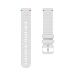 Wavy Dotted Stitched 22mm Silicone Watch Band - Image 7