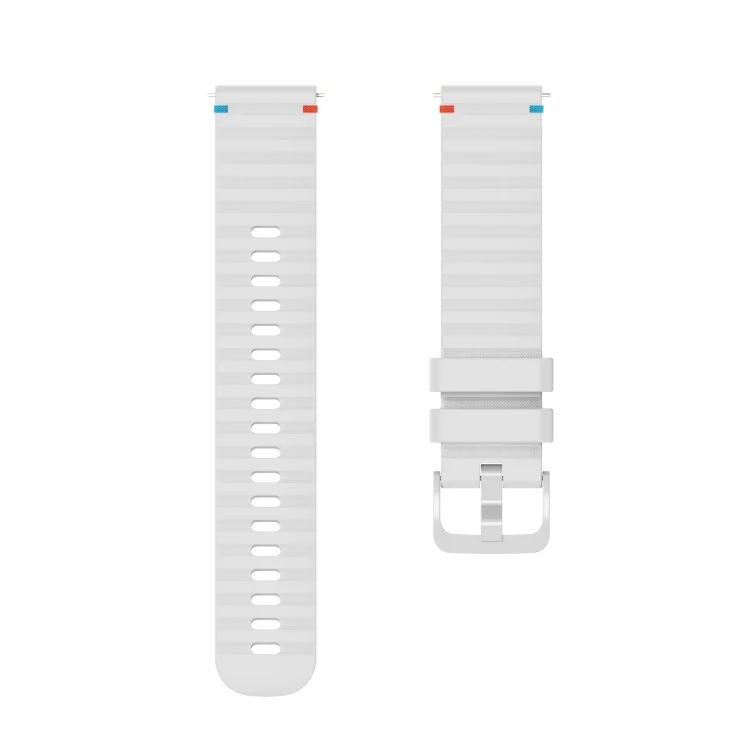 SYA002682303A_3.webp Wavy Dotted Stitched 22mm Silicone Watch Band - Image 6