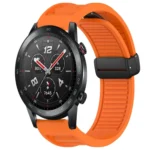 Window Blind Magnetic Buckle 22mm Silicone Watch Band
