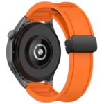 Window Blind Magnetic Buckle 22mm Silicone Watch Band - Image 7