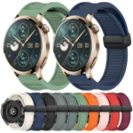 Window Blind Magnetic Buckle 22mm Silicone Watch Band - Image 2