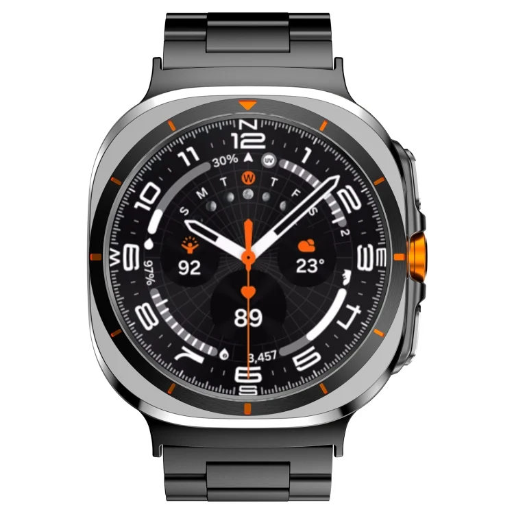 SYA002688301A_2.webp For Samsung Galaxy Watch Ultra 47mm Three Beads Titanium Alloy Metal Watch Band - Image 5