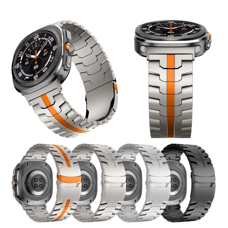 SYA0026884_B2.webp For Samsung Galaxy Watch Ultra 47mm Titanium Alloy Metal Watch Band - Image 3