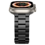 Three Beads Titanium Alloy Metal Watch Band, For Apple Watch Series 9 45mm, For Apple Watch Series 9 41mm, For Apple Watch Ultra 49mm, For Apple Watch Series 8 41mm, For Apple Watch Series 8 45mm - Image 6