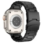 Three Beads Titanium Alloy Metal Watch Band, For Apple Watch Series 9 45mm, For Apple Watch Series 9 41mm, For Apple Watch Ultra 49mm, For Apple Watch Series 8 41mm, For Apple Watch Series 8 45mm - Image 7