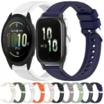 Stripe Texture Silicone 20mm Watch Band - Image 2