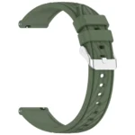 Stripe Texture 22mm Silicone Watch Band - Image 7