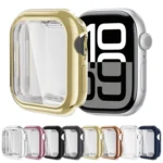 Full Coverage TPU Electroplated Watch Case - Image 2