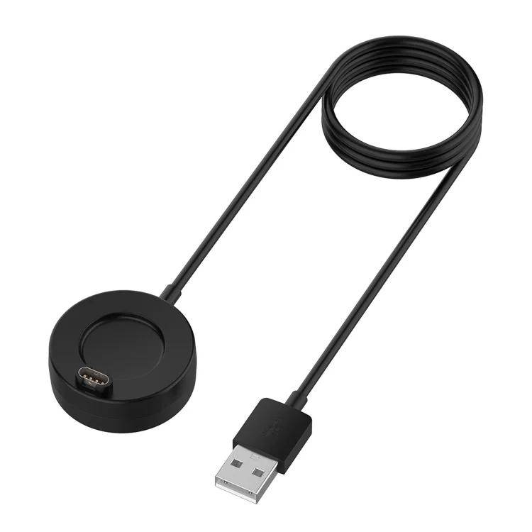For Garmin Fenix 8 AMOLED / Vivoactive 6 USB Interface Disc Base Smart Watch Charging Cable, Length: 1m