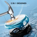 ENKAY Hat-Prince Full Coverage Electroplated Soft TPU Case with Screen Protection - Image 2