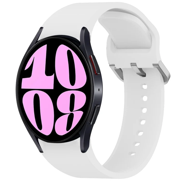 Solid Color Colorful Buckle Quick Release Silicone Watch Band