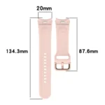Solid Color Colorful Buckle Quick Release Silicone Watch Band - Image 4